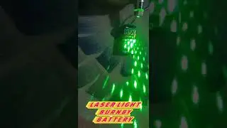 laser light  burn by battery 🔋#shorts #viral #mrashiwanihacker