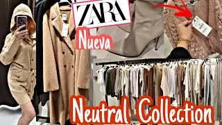 ZARA NEUTRAL COLOUR  COLLECTION WITH PRICE TAG | #ZARA #ZaraNew #ZaraWinter Fashion