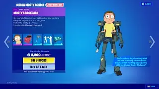 Fortnite ItemShop | Mecha Morty BUNDLE [August 21th, 2021]