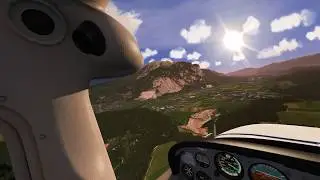 Aerofly FS2 - Cessna 172 - VR Landing Innsbruck (LOWI) -  Virtual Reality - 2K HD (Vulkan Rendering)