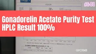 Gonadorelin Acetate Purity Test - HPLC Result 100%