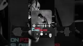 Travis Scott - On Fire (ft. Tory Lanez) AI Music 2025  [ SLOWED + REVERB ]  #avee_player #music