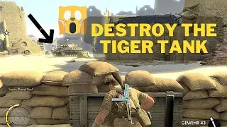 How to Destroy Tank | Destroying the tank | Mission 5 - Siwa Oasis Sniper Elite III |#SniperEliteIII