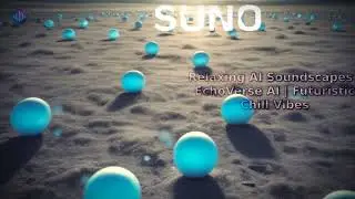 Relaxing AI Soundscapes | EchoVerse AI | Futuristic Chill Vibes