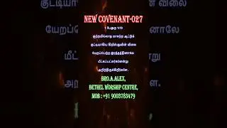 #SHORTS NEW COVENANT - 027