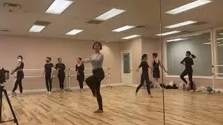 Pose Pirouette en dehor