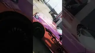 BMW F10 Rose Gold Chrome Wrap