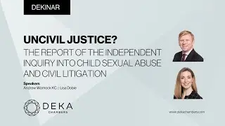 Uncivil Justice? The Report of the IICSA and Civil Litigation