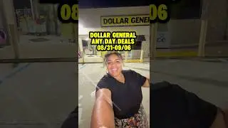 Dollar General any day deals 08/31-09/06 #dollargeneral #dollargeneraldeals #couponing