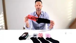 Funny Unisex President Dress Socks - HSELL Funky Patterned Cotton Fun Crew Socks