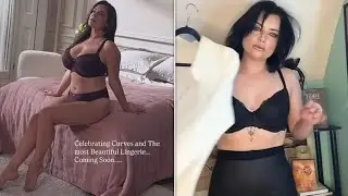 I'm A Celeb's Kelly Brook and Shona McGarty strip down to their lingerie for a sizzling xmas