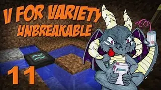 Let's Play Minecraft- V for Variety Unbreakable Modpack - Episode 11: extrautils2 Grid Power