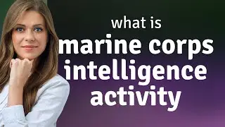 Marine corps intelligence activity &bull; definition of MARINE CORPS INTELLIGENCE ACTIVITY