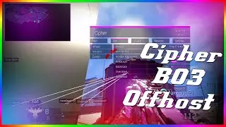 BO3 - Cipher Offhost Mod Menu [Nospread, Trickshot Aimbot, Autowall, Autobone, Rage Aimbot + more]