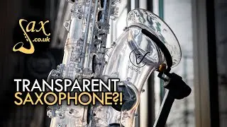 Transparent Saxophone?! The Vibrato T1 Nude Tenor Saxophone is here!