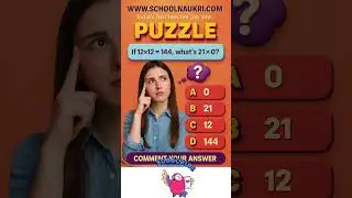 🧠 Puzzle challenge Day - 162 #puzzle #dailypuzzle #puzzle shorts #schoolnaukri #shorts#quiz #riddles