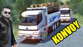 KONVOY! BMC İLE TOMRUK TESLİMATI! AĞIR TONAJ