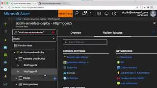 Azure Functions - Git deployment configuration