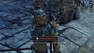 'Hork the Beheader can sure talk the talk, but...' - Middle-earth: Shadow of Mordor