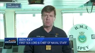 Constructive dialogue is what we want with China, says Royal Navy Chief of Naval Staff