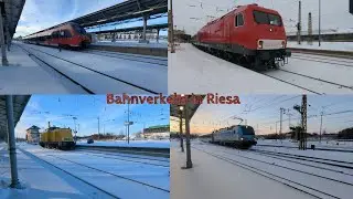 Bahnverkehr in Riesa   Samstag Video ##055    #deutschebahn #vvo #dbregio