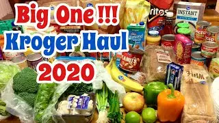 It&rsquo;s A Kroger Haul 2020 | 1st Big Grocery Haul Of 2020!!! Kroger ClickList Haul