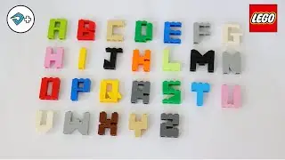 LEGO Alphabet (ABC) Tutorial