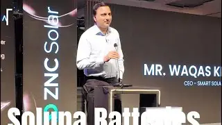 Speaking  at speak at the launch of Soluna Lithium-ion Batteries