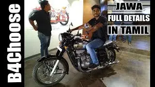 JAWA Classic Full details and Walkaround video - Tamil - B4Choose