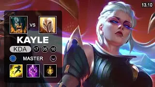 Kayle vs Olaf Top - EUW Master - Patch 13.10 Season 13
