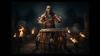 African Tribal Drum Music | Raw Primal Rhythm | Ancient Ritual Percussion