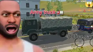 Army Truck vs Police Van 😱 | Funny Gaming Video