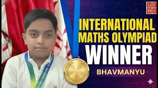 Math competition Winner Interview - Bhavmanyu Kadamb | #gema #winner #winnerinterview