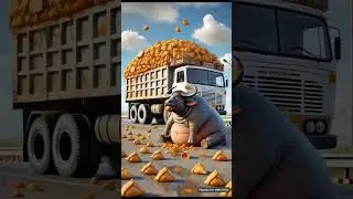 A cow eat all pizza and the farmer worried 🐄