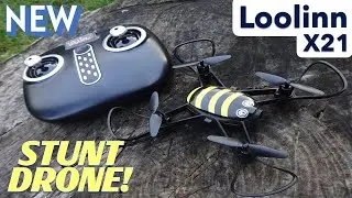 Трюковый дрон! Loolinn X21 Micro Flyer.