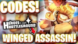 ⚡WINGED ASSASSIN! All NEWEST WINGED ASSASSIN UPDATE CODES FOR HEROES BATTLEGROUNDS! ROBLOX HBG CODES