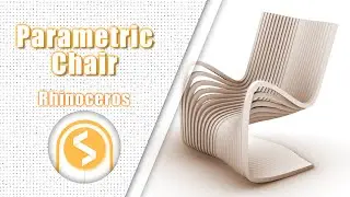 Rhino 3D: Parametric 3D chair modeling in Rhino using a few commands.