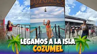 UNA GRAN AVENTURA NOS ESPERA! Llegamos a la Isla de Cosumel y se vino la lluvia