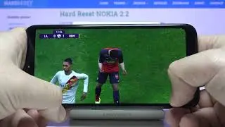 Pro Evolution Soccer Gameplay on NOKIA 2.2 &ndash; Review of Performance