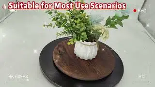 Candle Holder Tray Home Decor, Round Wood Tray, Small Wooden Serving Decorative Trays#servingtray