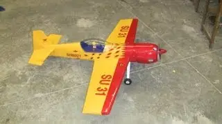 Pheonix Models Sukhoi SU 31 Maiden Flight deadstick landing crazy 46. engine