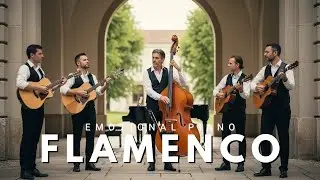 Sad Piano & Accordion Waltz | Emotional Flamenco Music Instrumental