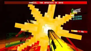 Ultrakill: 6-2 Gabriel fight secret challenge (Hit Gabriel into the ceiling)