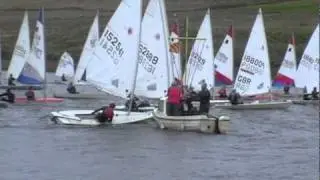 Crash - Laser Sailing  Dinghy Crash -  boat crash  Bolton Sailing Club  Northwest Junior Traveller