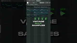 Vintage Soul Samples Are TOO Easy! #producer #flstudio #shorts