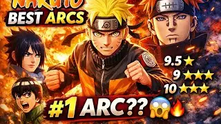 Ranking best Naruto arcs 😱 NARUTO #naruto #anime 