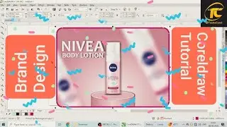 Coreldraw Tutorial || Nivea Body Lotion Design || #coreldraw #tutorial #youtube #design #viral
