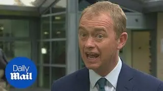 Liberal Democrat leader Tim Farron on the so-called 'dementia tax' - Daily Mail