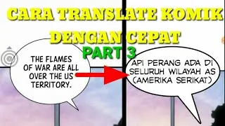 Cara translate komik dengan cepat - Part 3