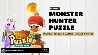 Monster Hunter Puzzle - Gameplay UltraGraphics 4K Android, IOS